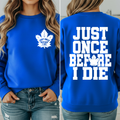 Just ONCE!