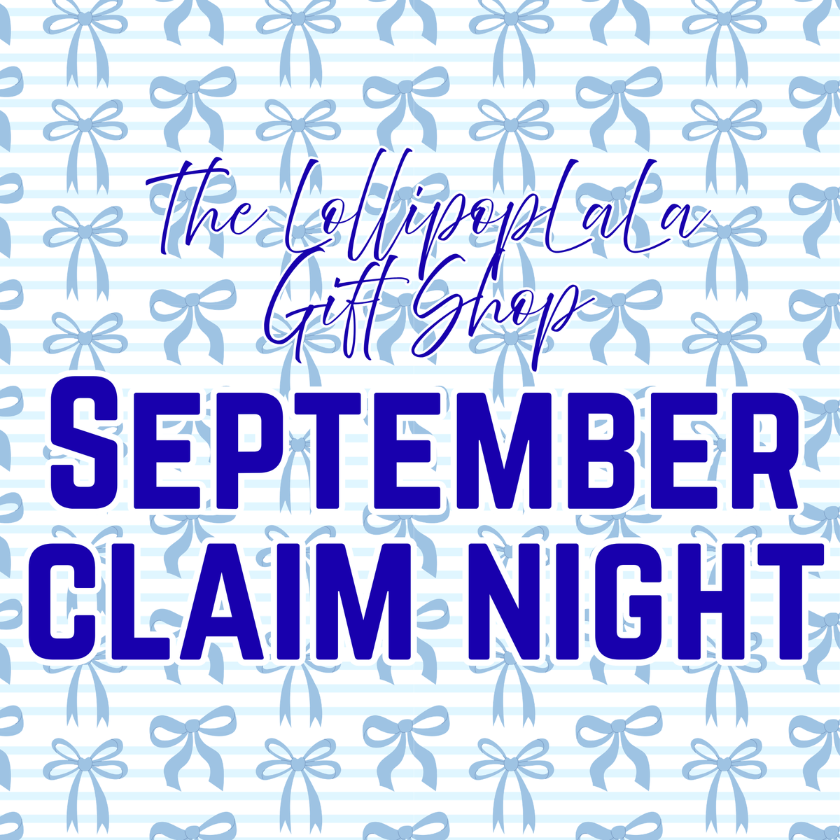 September Claim Night