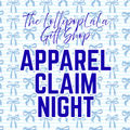 Apparel Claim Night