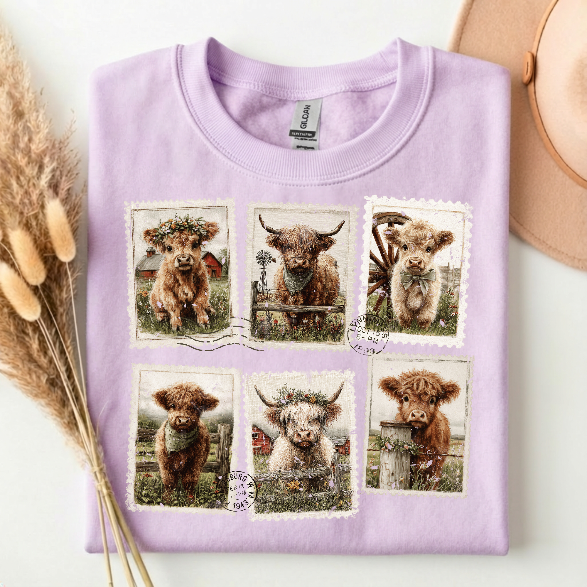 Cow Stamps