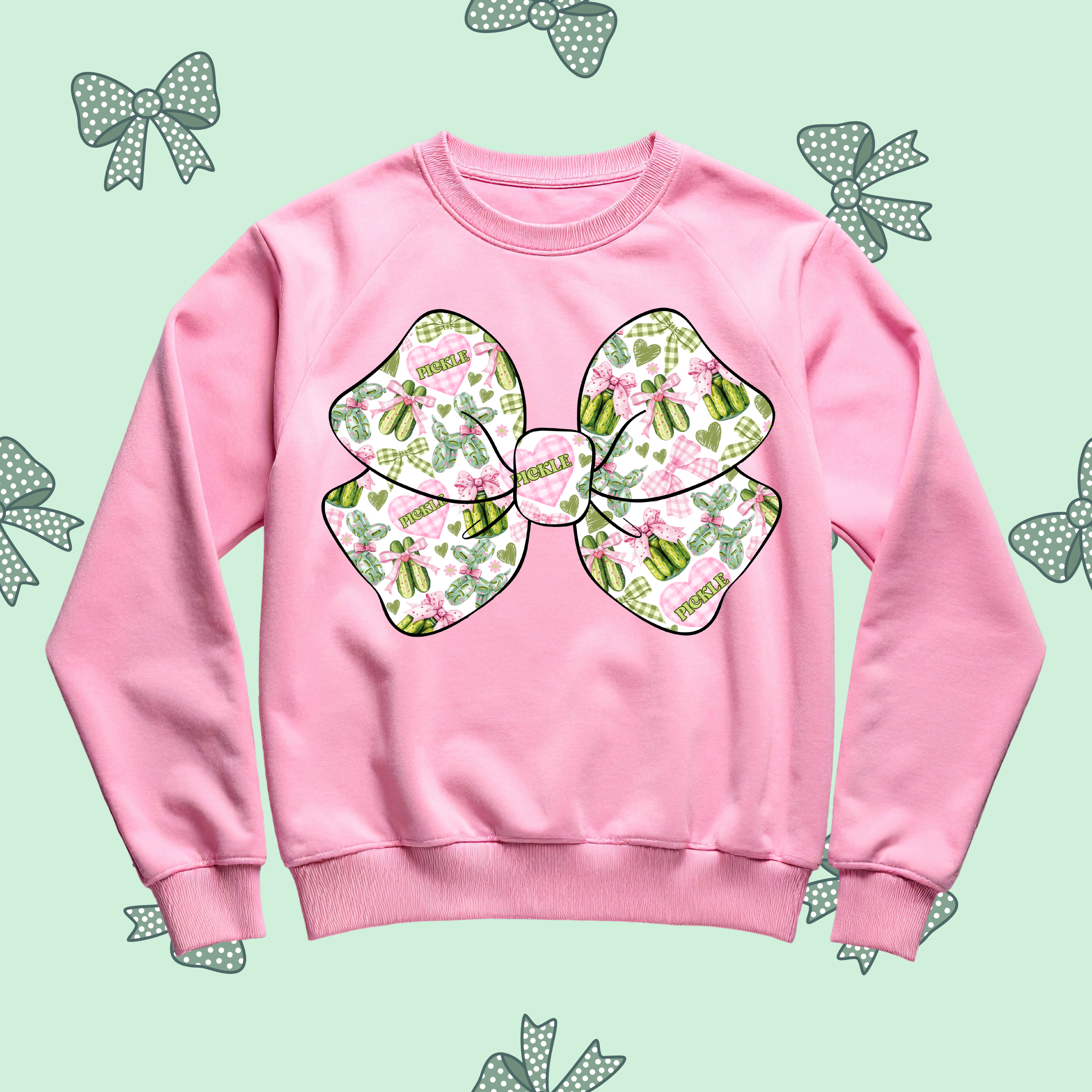 Exclusive I Love PICKLES Crewneck